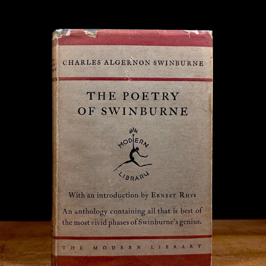 Modern Library - Poems / Algernon Charles Swinburne (1930) Vintage Hardcover Book