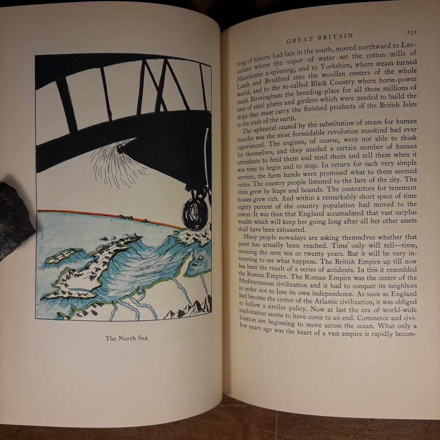 Early Printing - Van Loon’s Geography: The Story of the World We Live In / Hendrik Willem Van Loon (1937) Vintage Hardcover Book