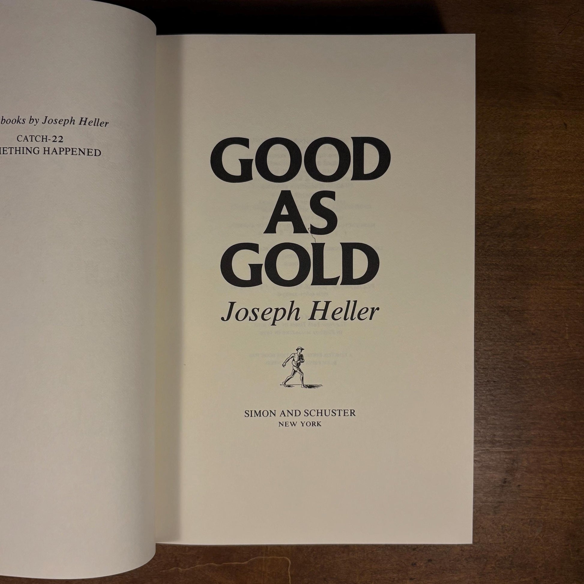 First Printing - Good as Gold / Joseph Heller (1979) Vintage Hardcover Book
