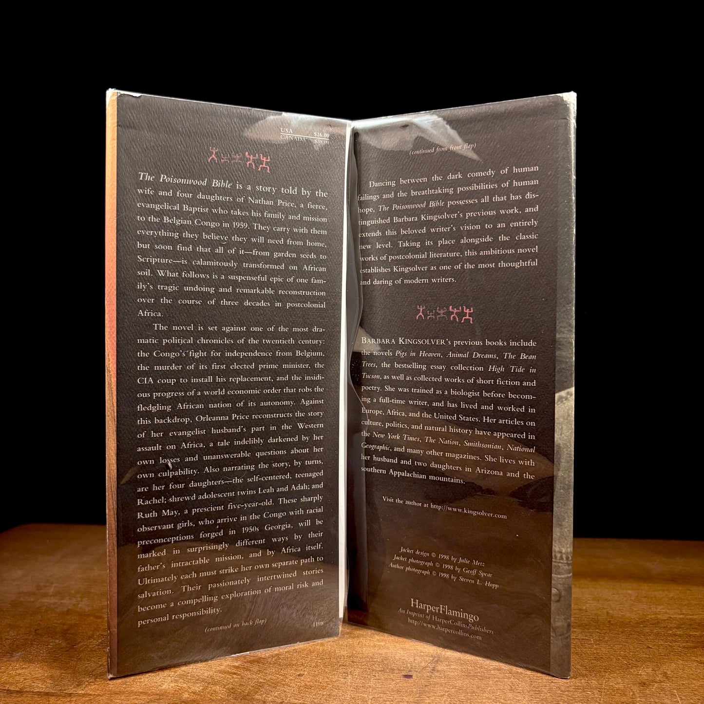 First Printing - The Poisonwood Bible: A Novel / Barbara Kingsolver (1998) Vintage Hardcover Book