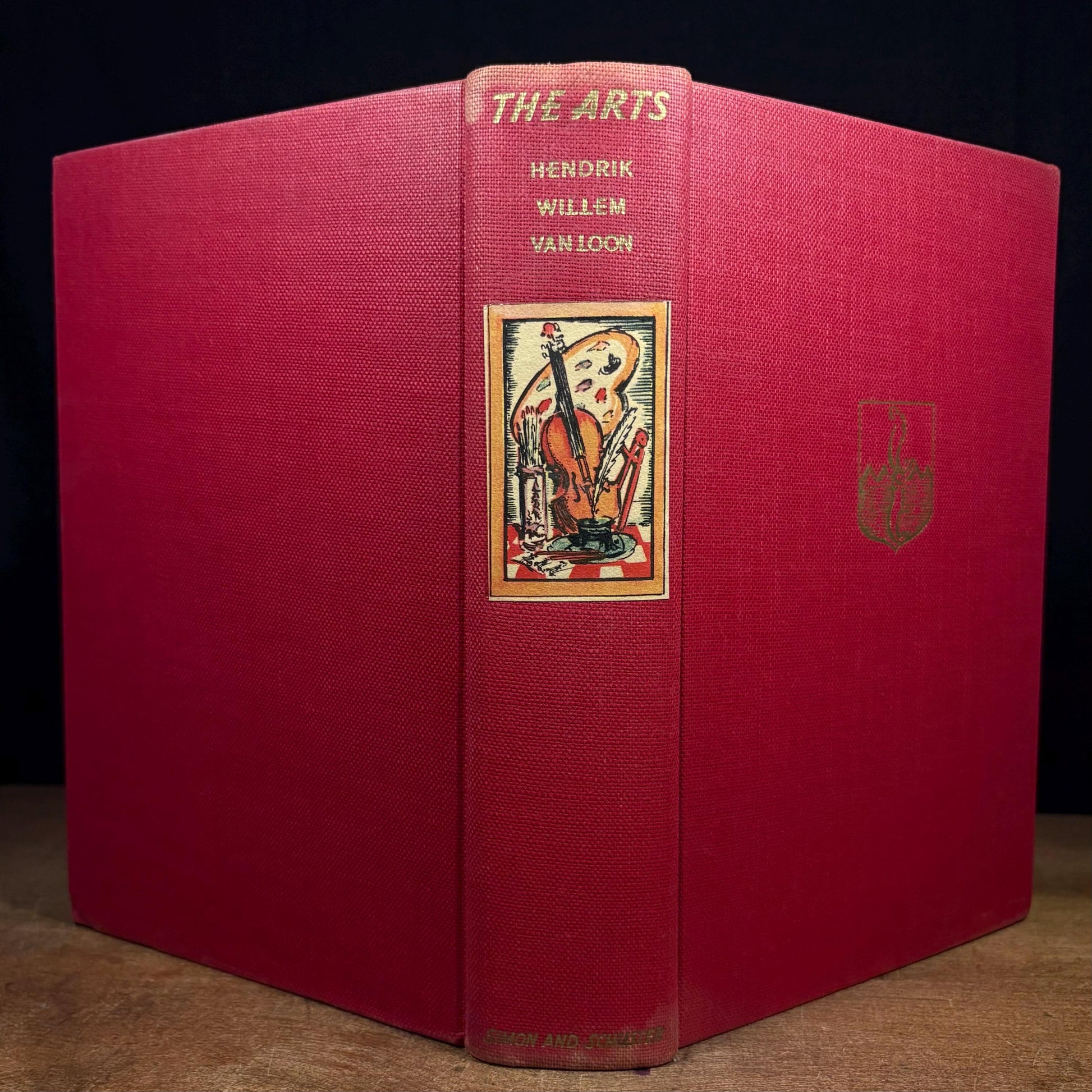 First Printing - The Arts / Hendrik Willem Van Loon (1937) Vintage Hardcover Book