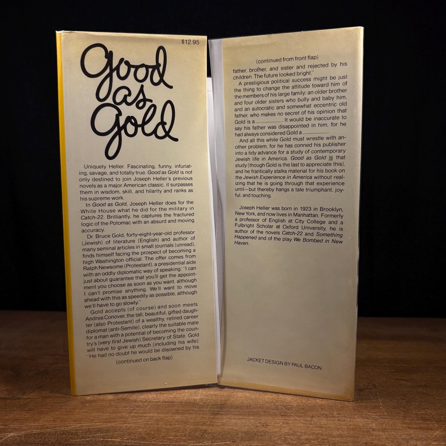 First Printing - Good as Gold / Joseph Heller (1979) Vintage Hardcover Book