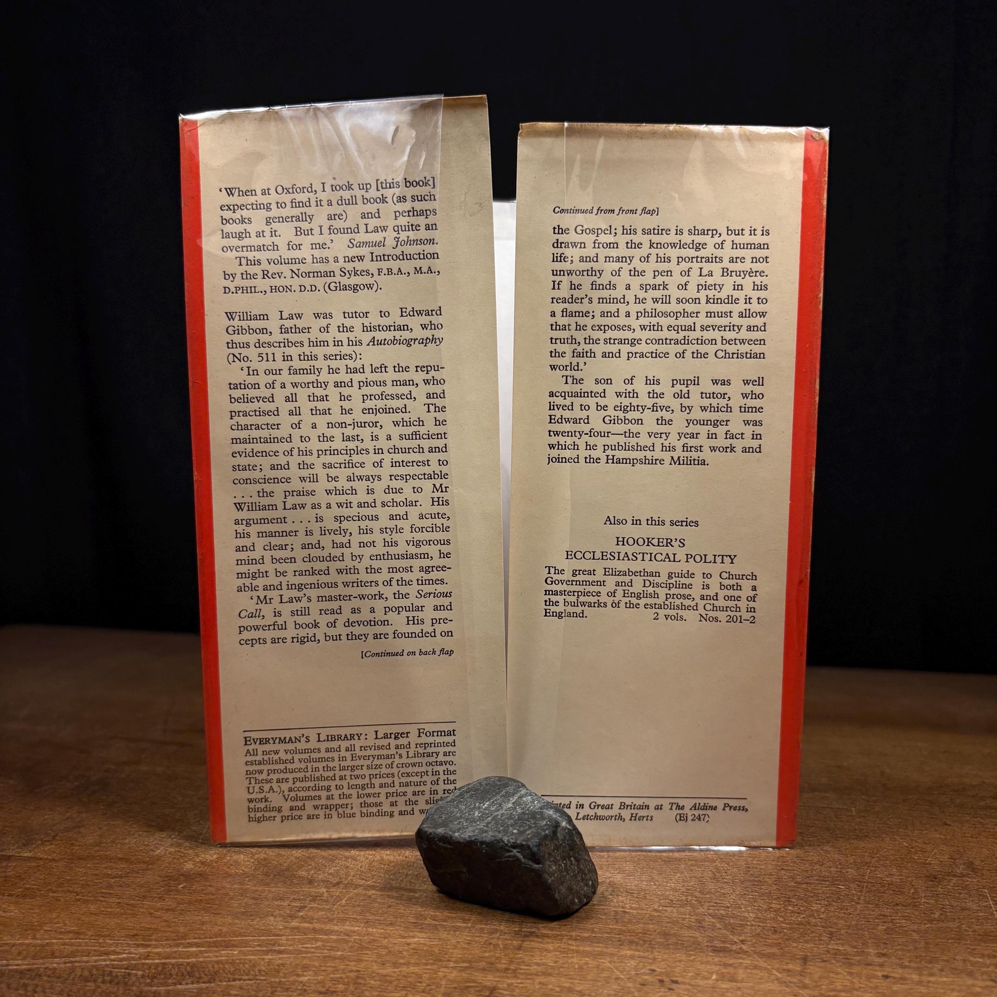 Everyman’s Library - A Serious Call to a Devout and Holy Life / William Law (1955) Vintage Hardcover Book