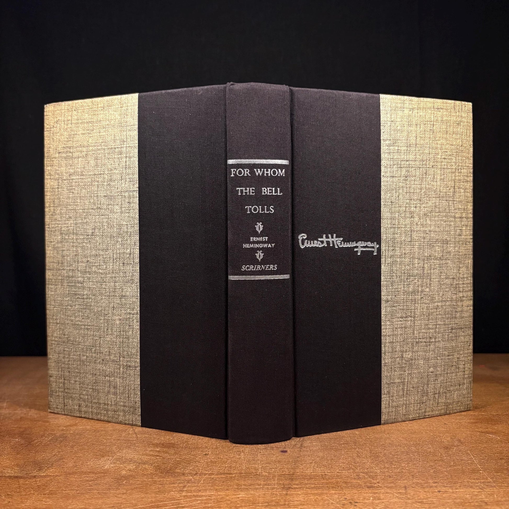 For Whom the Bell Tolls / Ernest Hemingway (1957) Vintage Hardcover Book