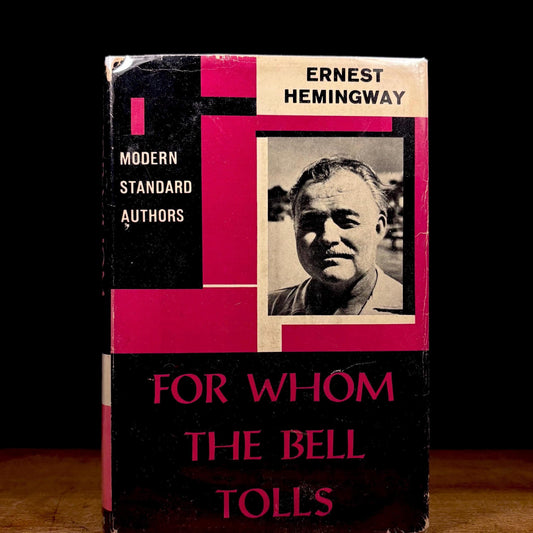 For Whom the Bell Tolls / Ernest Hemingway (1957) Vintage Hardcover Book