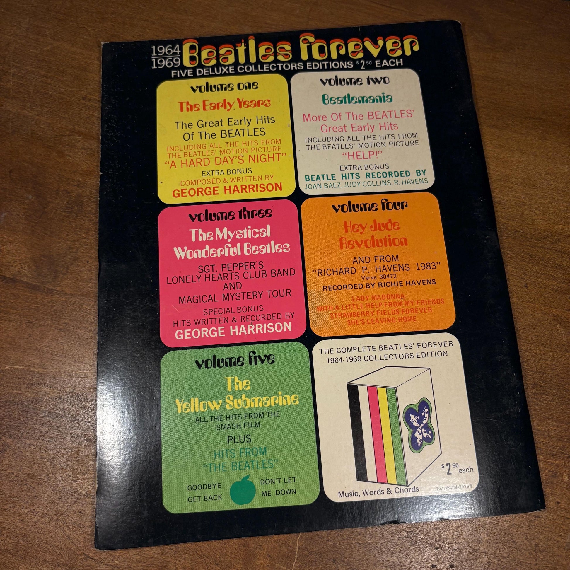 Beatles Forever: Volume Two (1972) Vintage Sheet Music