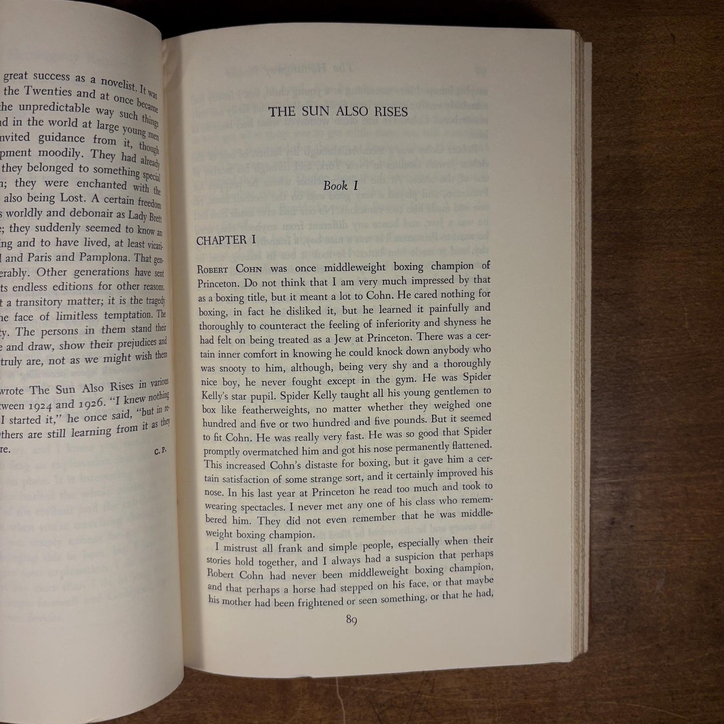 The Hemingway Reader / Ernest Hemingway (1953) Vintage Hardcover Book