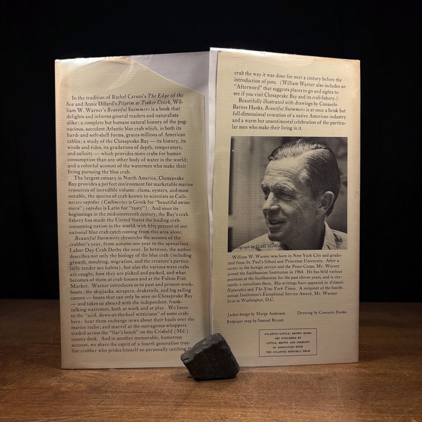 Early Printing - Beautiful Swimmers: Watermen, Crabs and the Chesapeake Bay / William W. Warner (1976) Vintage Hardcover Book