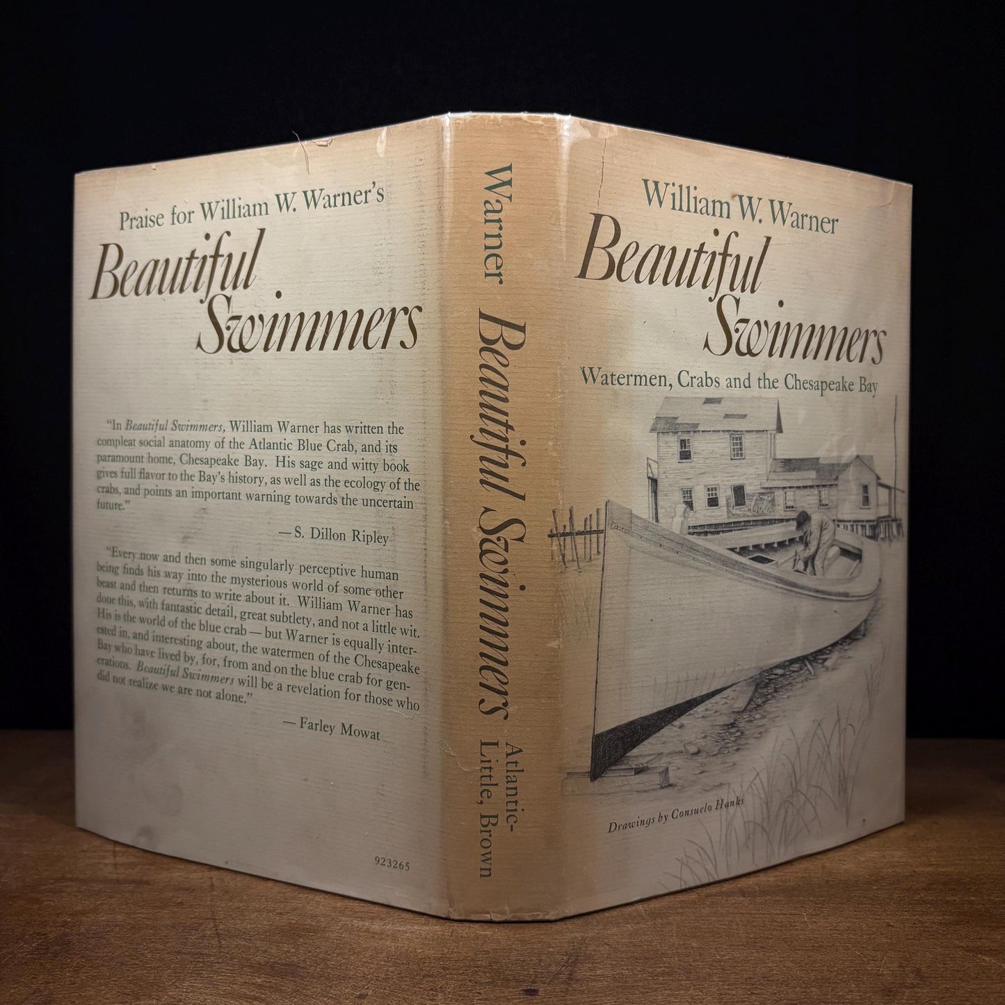 Early Printing - Beautiful Swimmers: Watermen, Crabs and the Chesapeake Bay / William W. Warner (1976) Vintage Hardcover Book