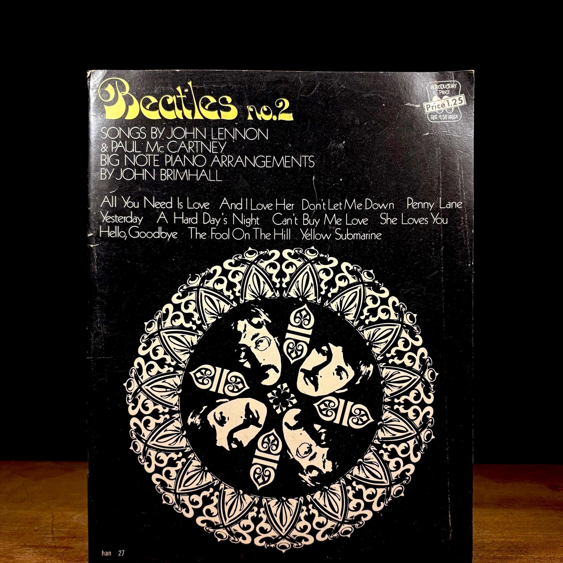 Beatles No. 2 (1972) Vintage Sheet Music