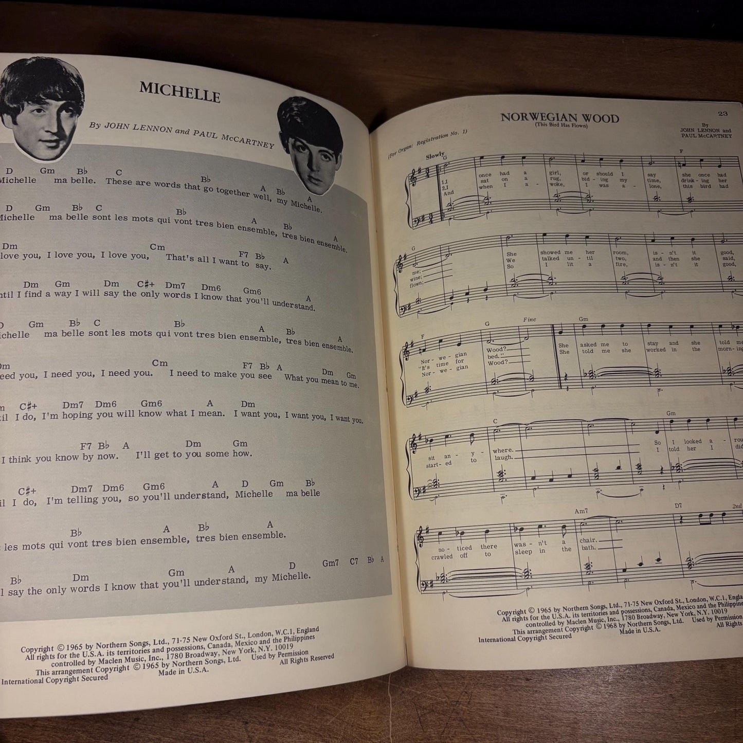 Beatles Forever: Volume Two (1972) Vintage Sheet Music