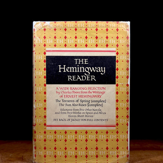 The Hemingway Reader / Ernest Hemingway (1953) Vintage Hardcover Book