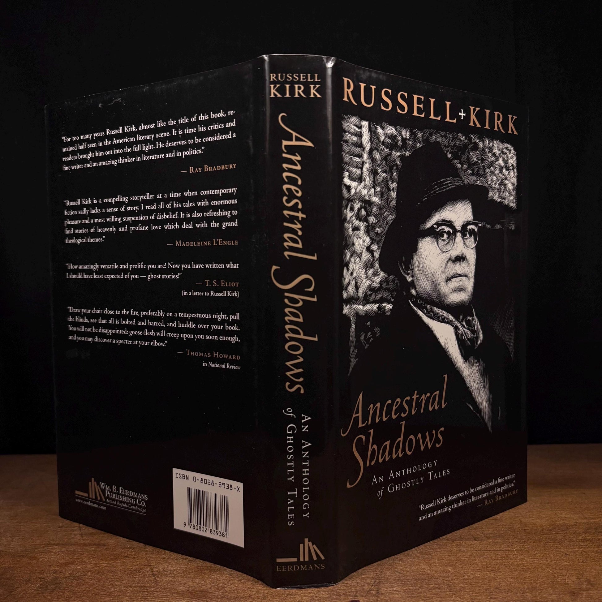 First Printing - Ancestral Shadows: An Anthology of Ghostly Tales / Russell Kirk (2004) Vintage Hardcover Book