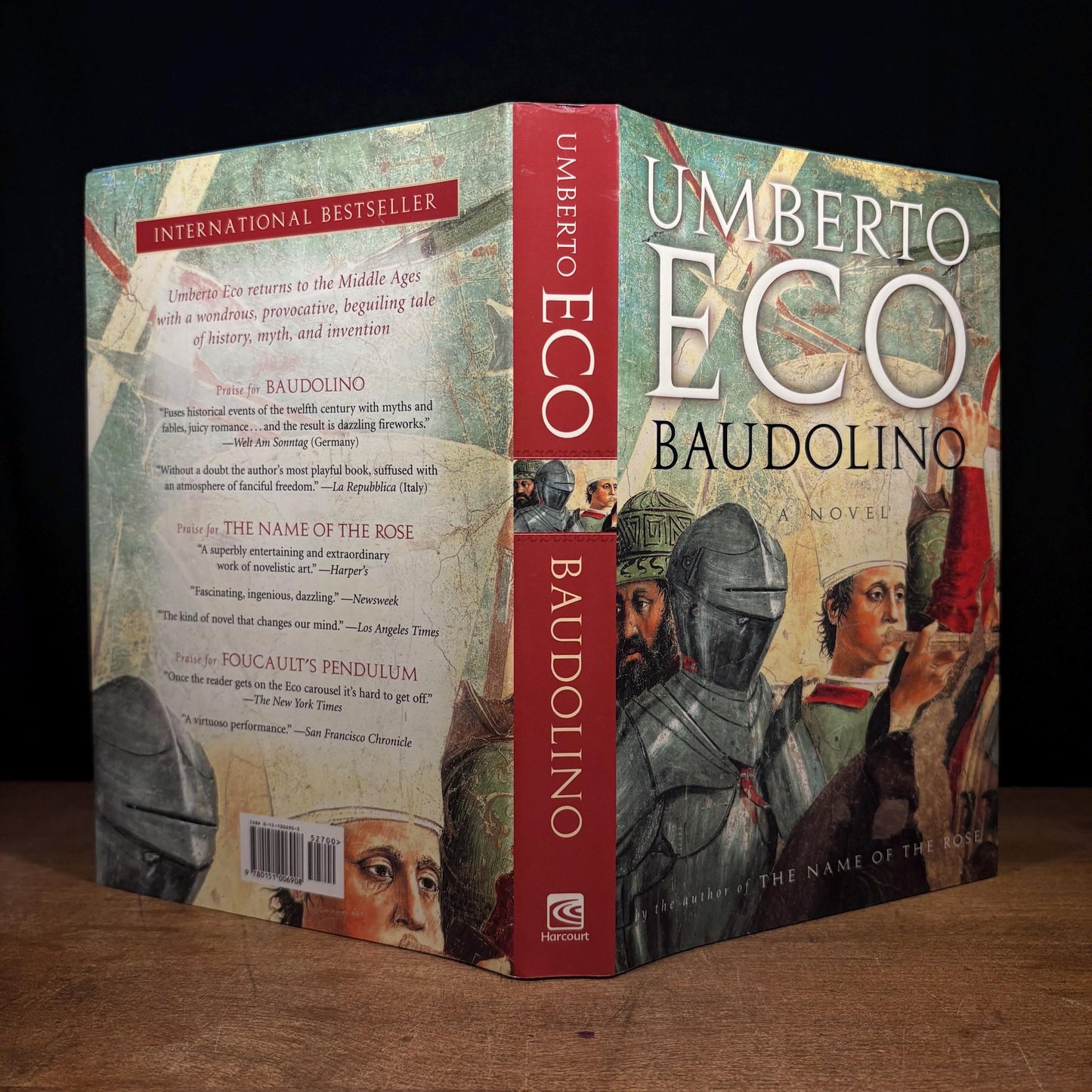 First US Printing - Baudolino / Umberto Eco (2002) Vintage Hardcover Book