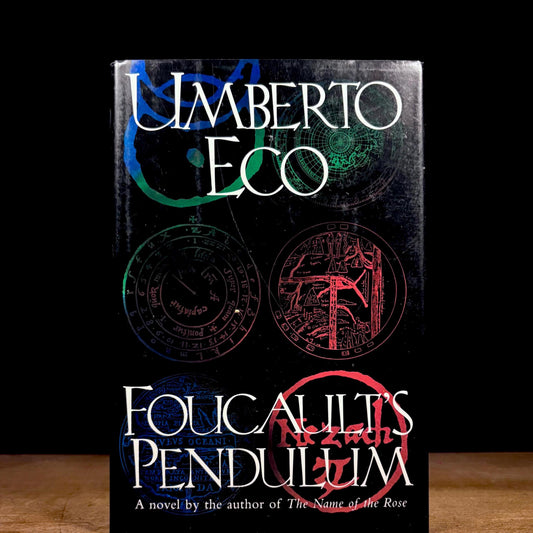 First US Printing - Foucault’s Pendulum / Umberto Eco (1989) Vintage Hardcover Book