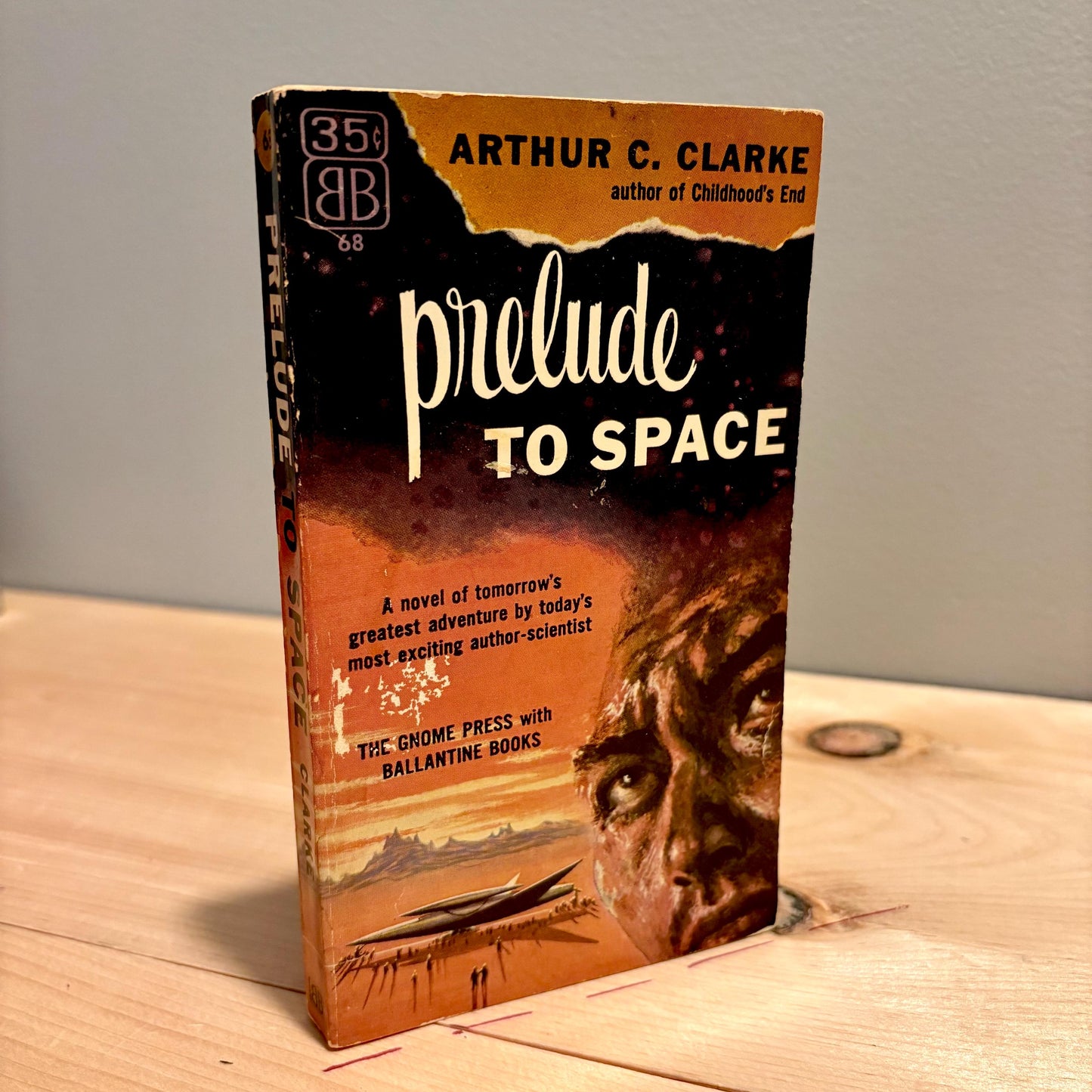 Prelude to Space / Arthur C. Clarke (1954) Vintage Book