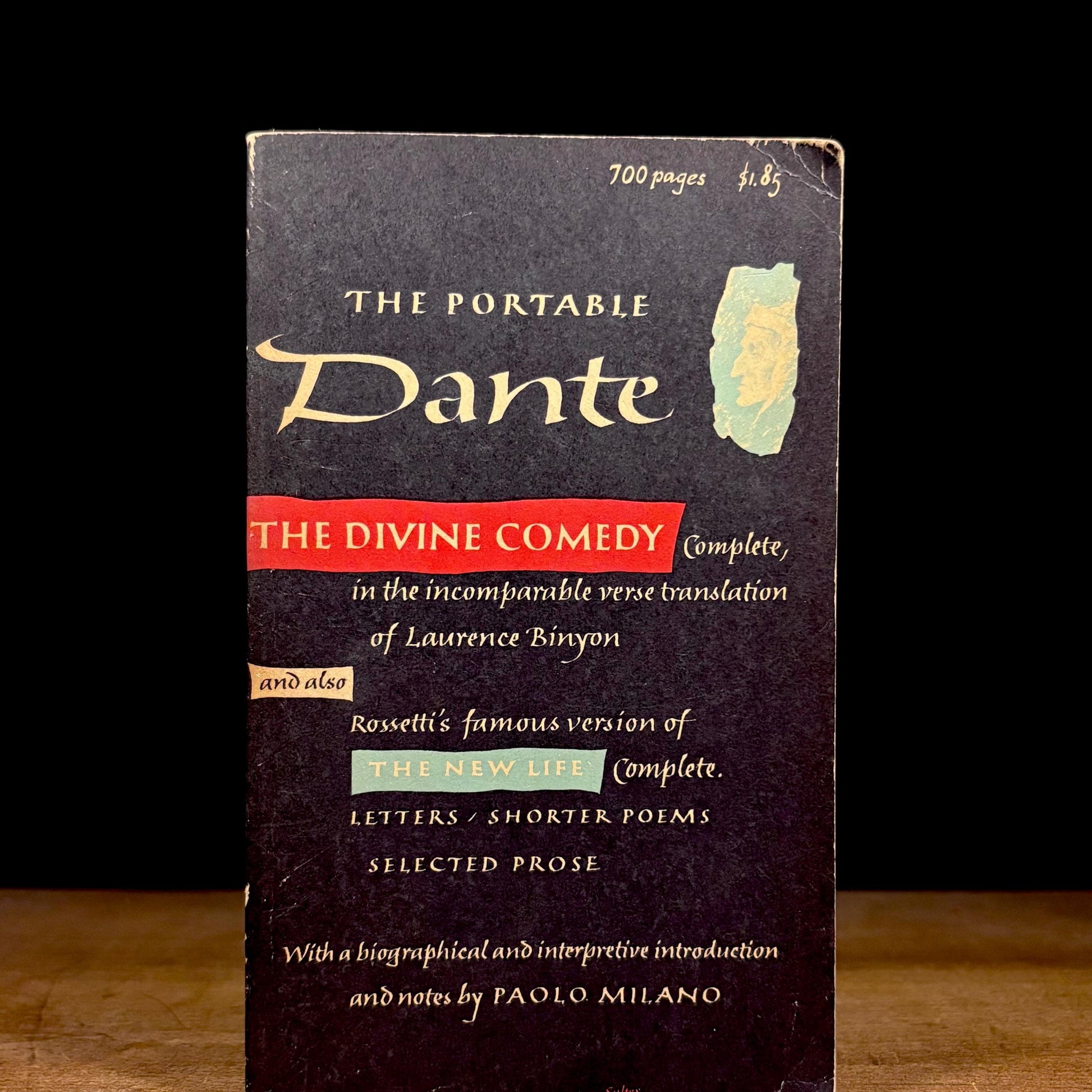 The Portable Dante featuring the Divine Comedy (1964) Vintage Paperback Book