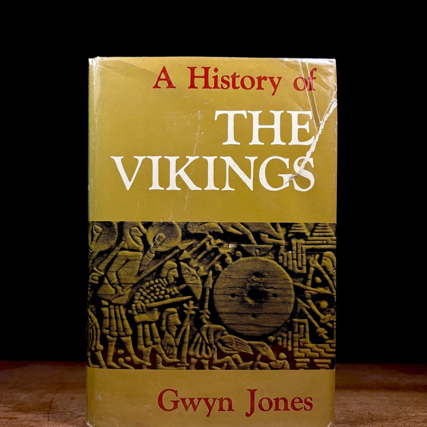 First Printing - A History of the Vikings by Gwyn Jones (1968) Vintage Hardcover Book