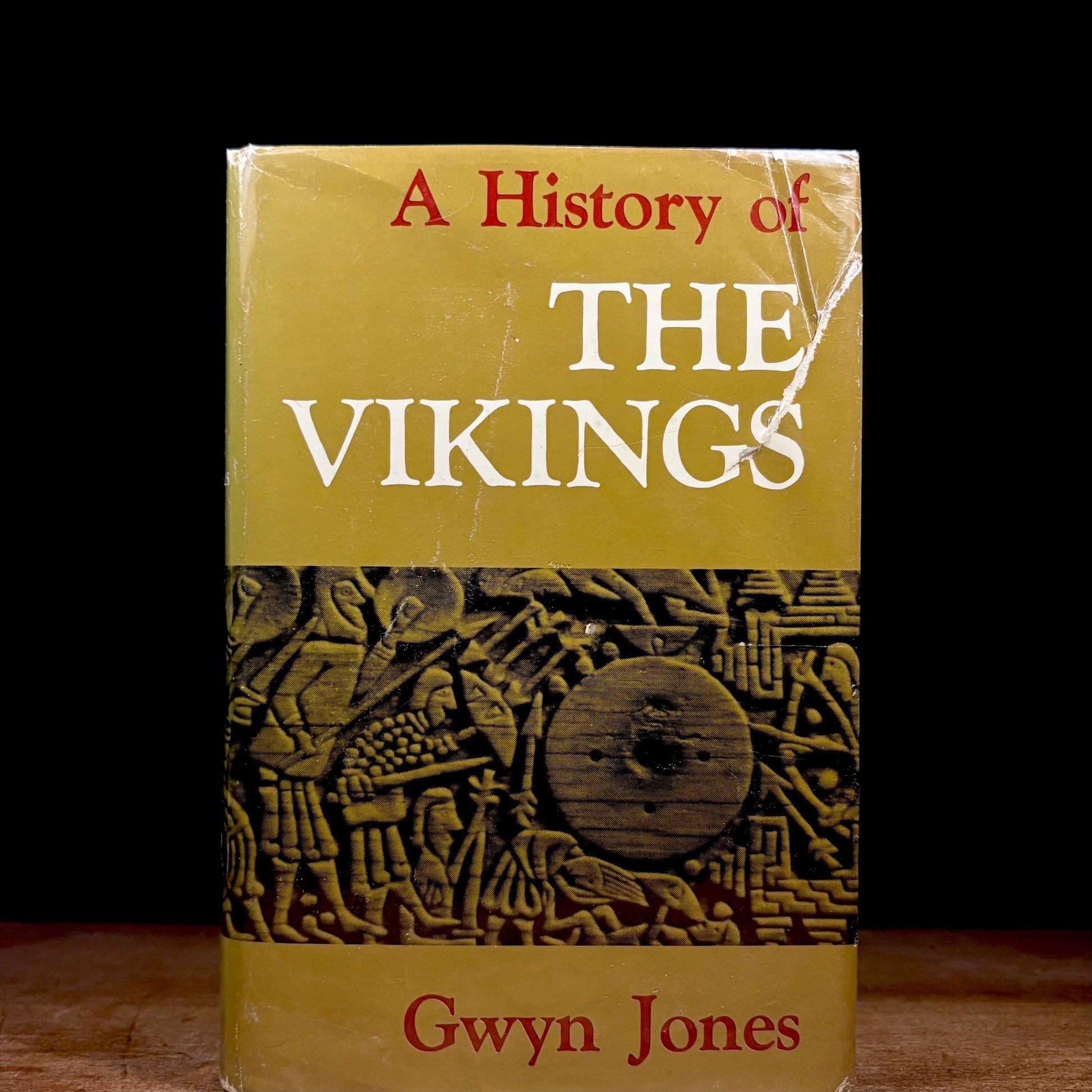 First Printing - A History of the Vikings by Gwyn Jones (1968) Vintage Hardcover Book