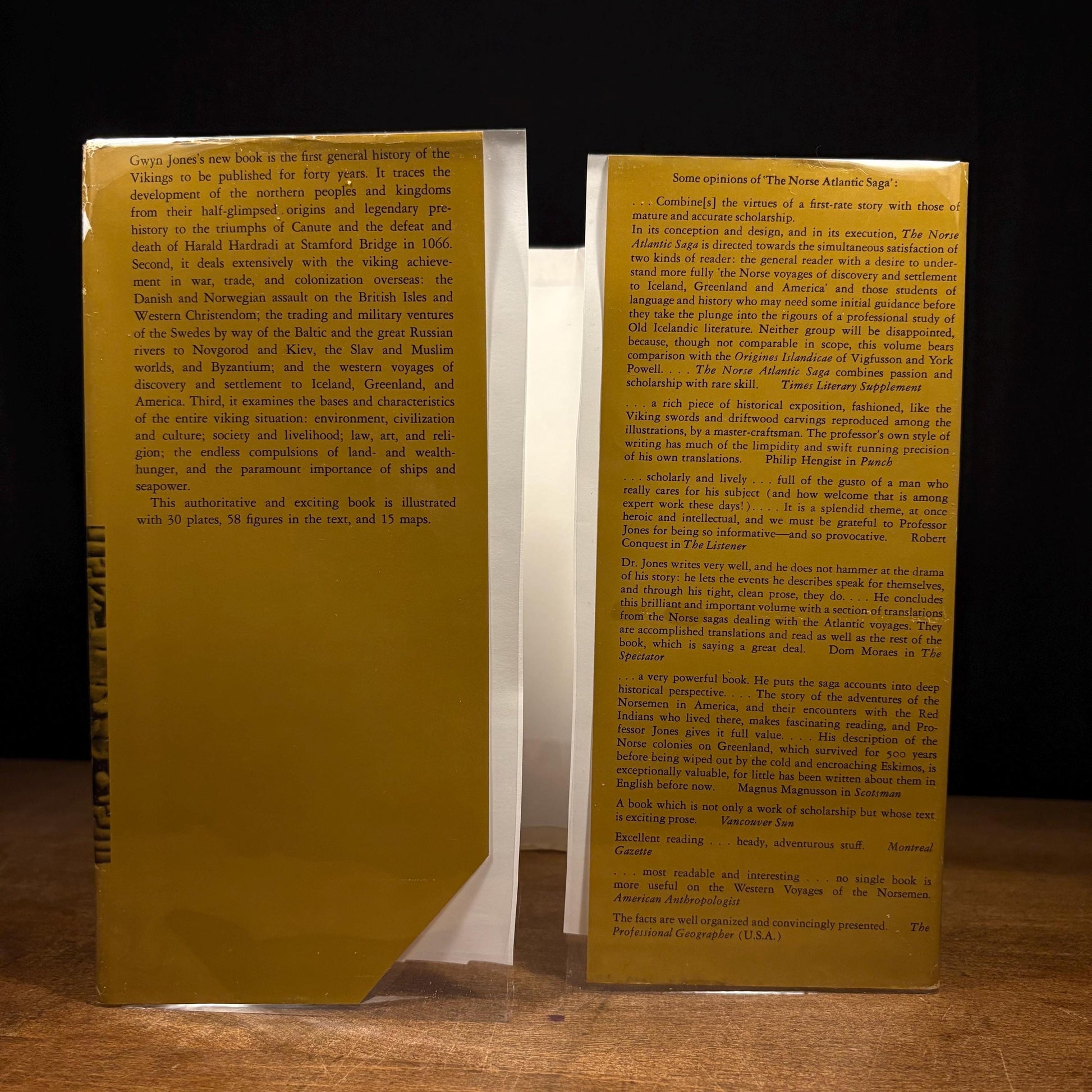 First Printing - A History of the Vikings by Gwyn Jones (1968) Vintage Hardcover Book