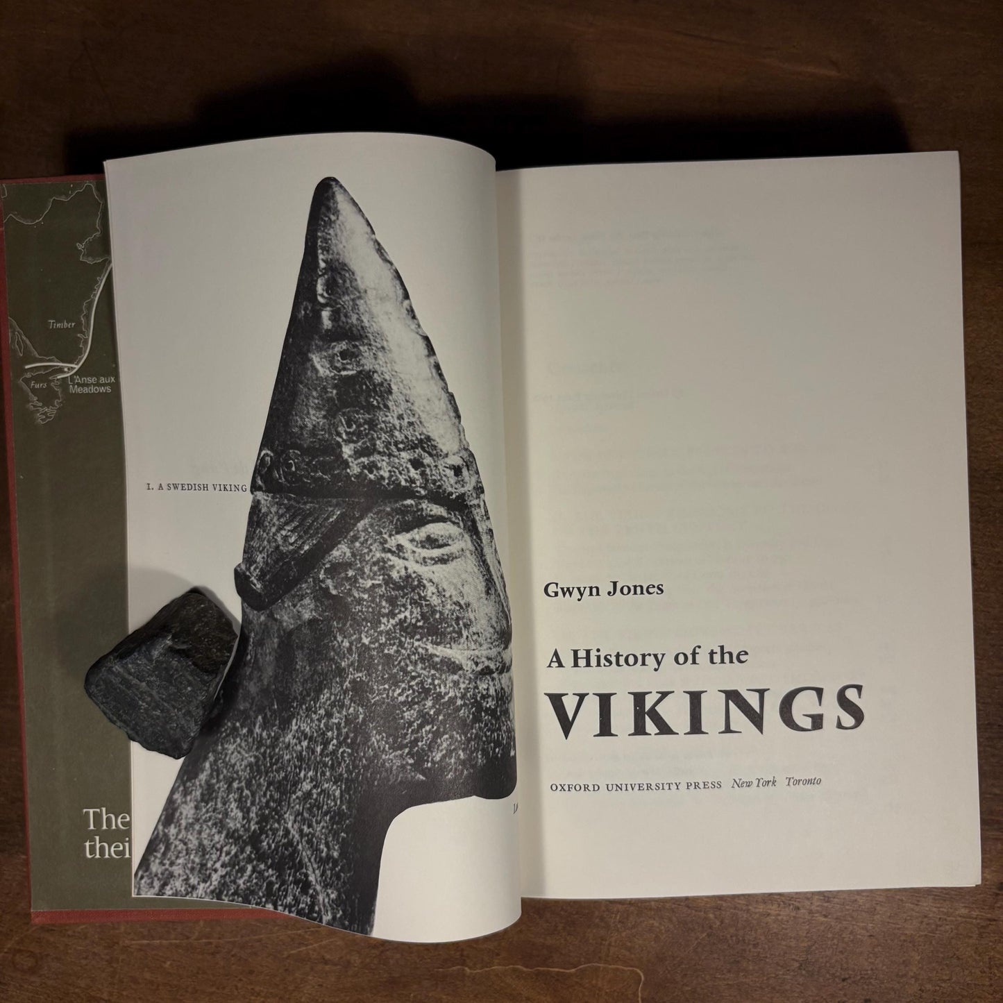 First Printing - A History of the Vikings by Gwyn Jones (1968) Vintage Hardcover Book