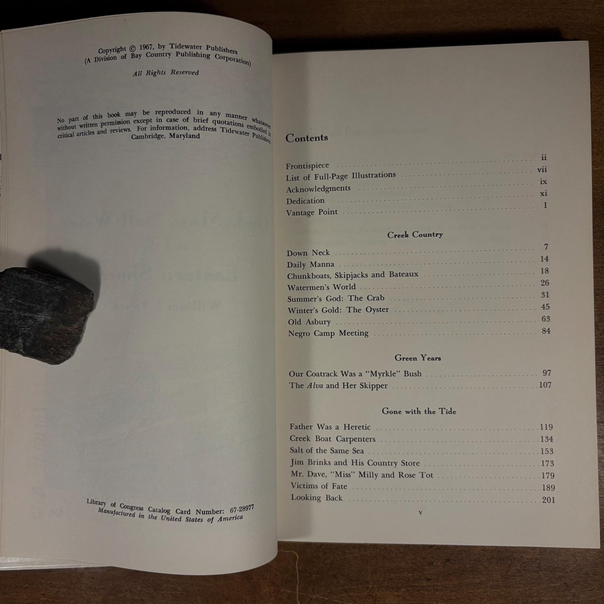 Lore of the Maryland’s Eastern Shore Collection (1942-1971) Vintage Hardcover Books