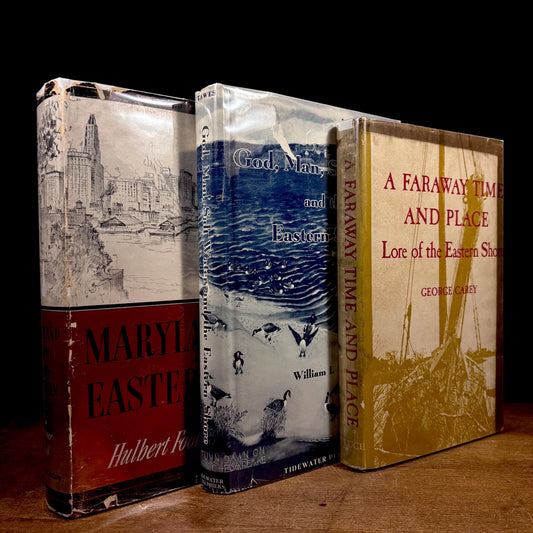 Lore of the Maryland’s Eastern Shore Collection (1942-1971) Vintage Hardcover Books