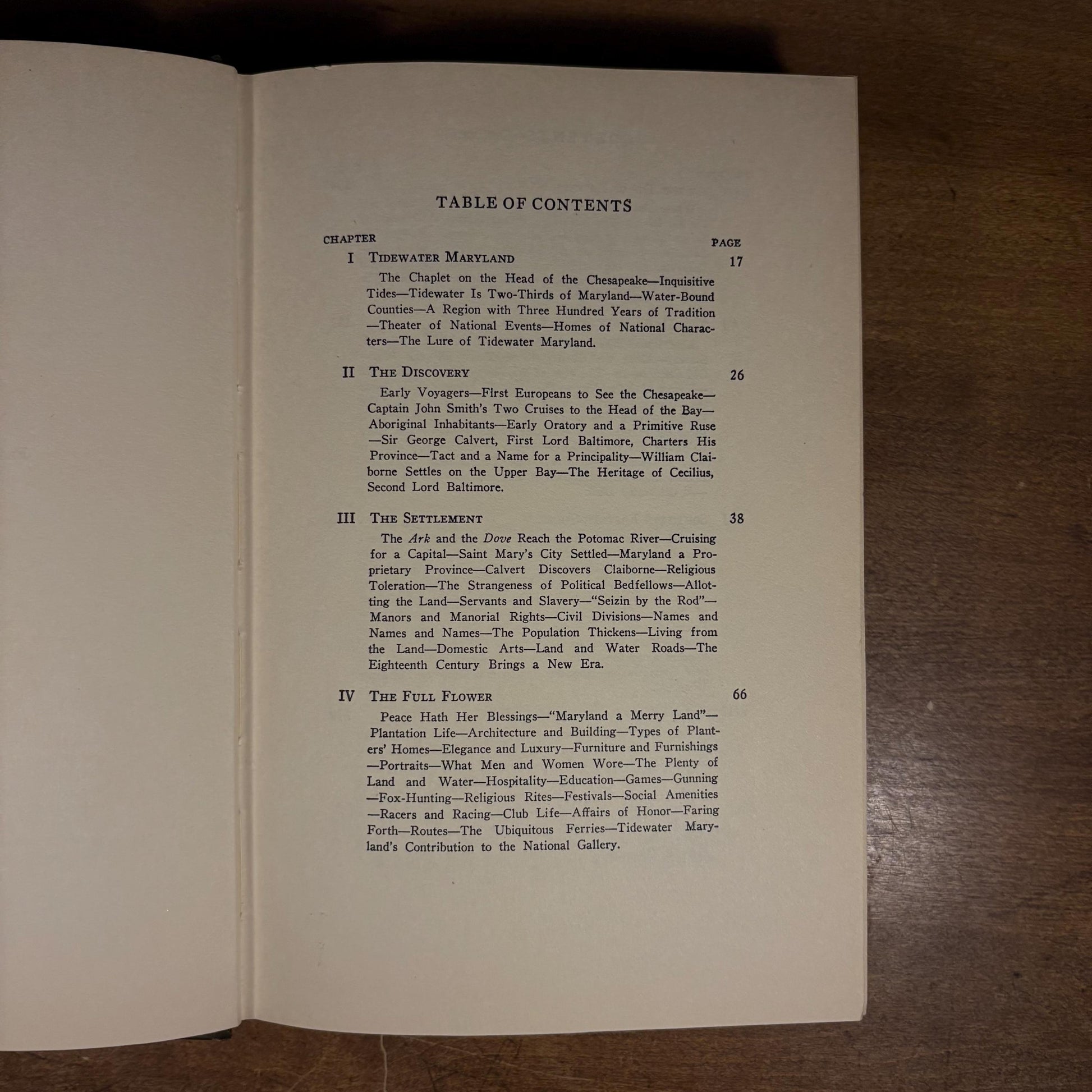 First Printing - Tidewater Maryland / Paul Wilstach (1931) Vintage Hardcover Book