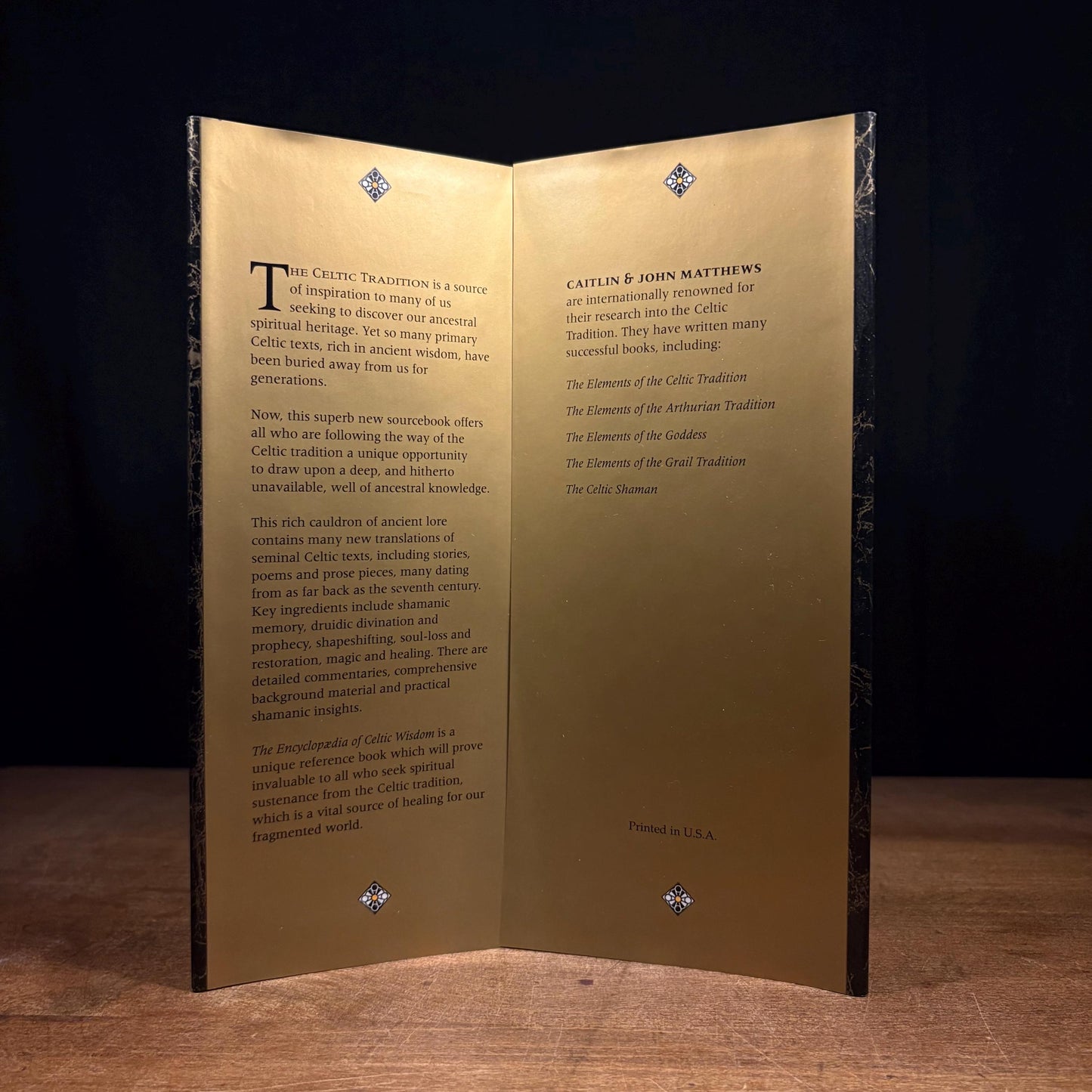 First Printing - The Encyclopedia of Celtic Wisdom: A Celtic Shaman’s Sourcebook / Caitlín and John Matthews (1994) Vintage Hardcover Book