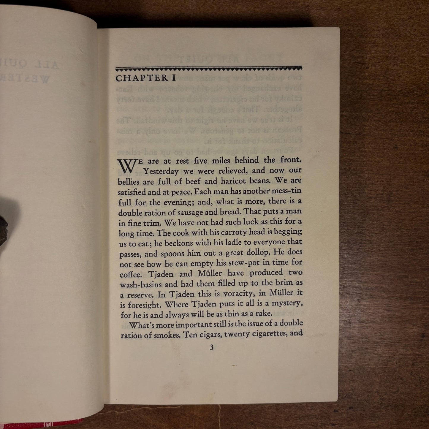 All Quiet on the Western Front by Erich Maria Remarque (1958) Vintage Hardcover Book