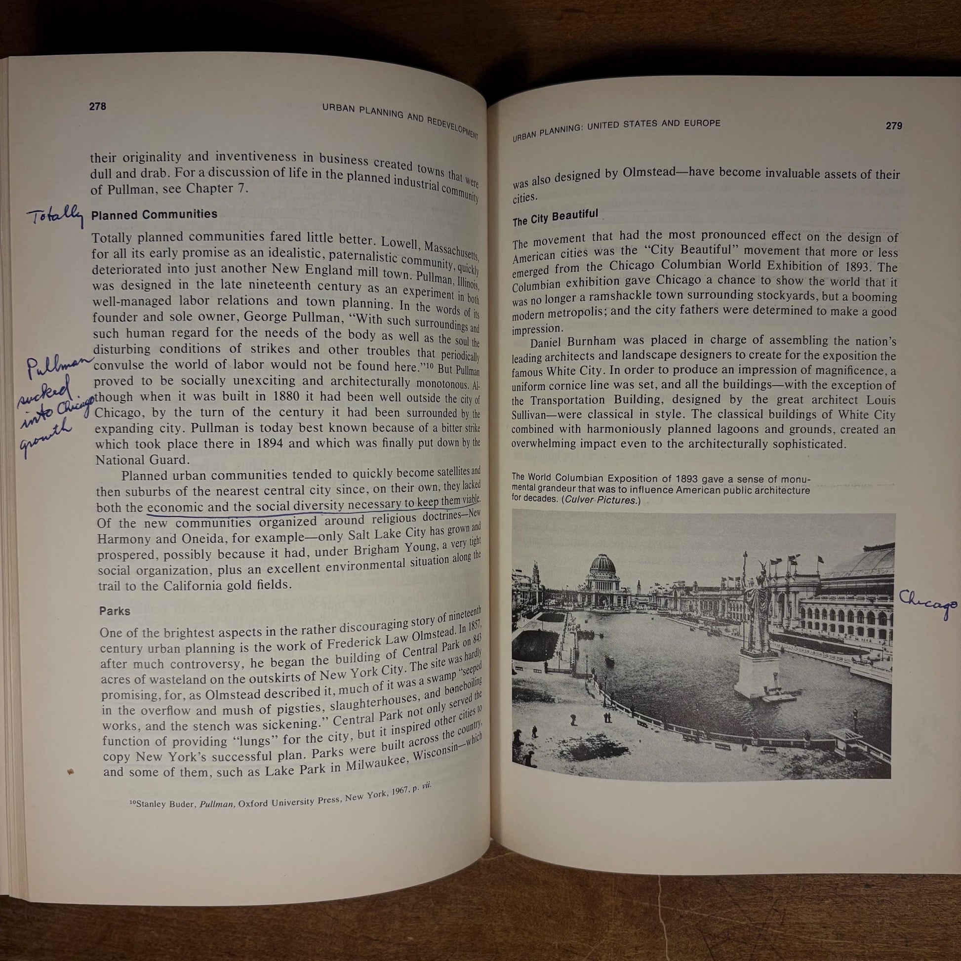 Early Printing - The Urban World / J. John Palen (1975) Vintage Hardcover Book