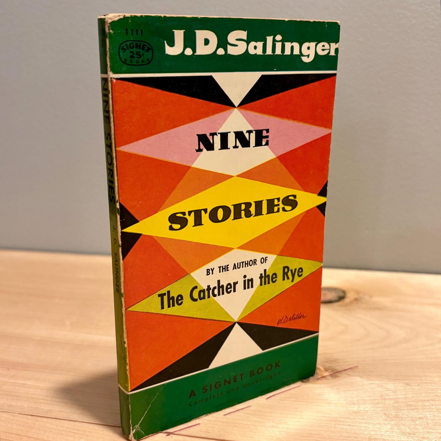 Nine Stories / J. D. Salinger (1954) Vintage Paperback Book