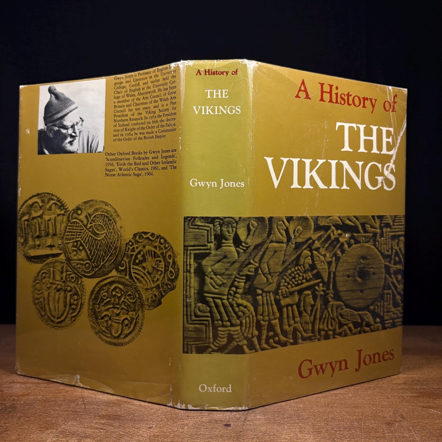 First Printing - A History of the Vikings by Gwyn Jones (1968) Vintage Hardcover Book