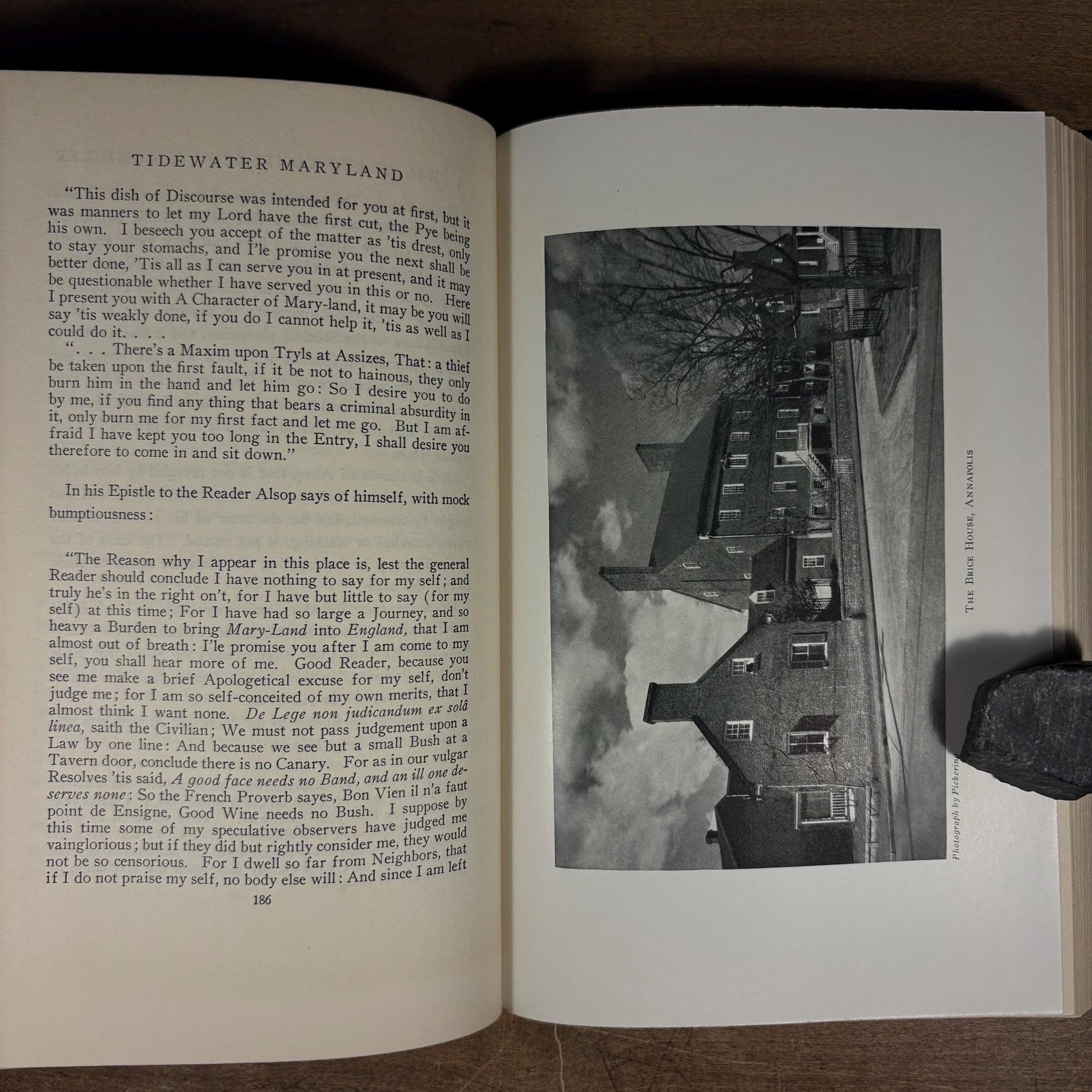 First Printing - Tidewater Maryland / Paul Wilstach (1931) Vintage Hardcover Book