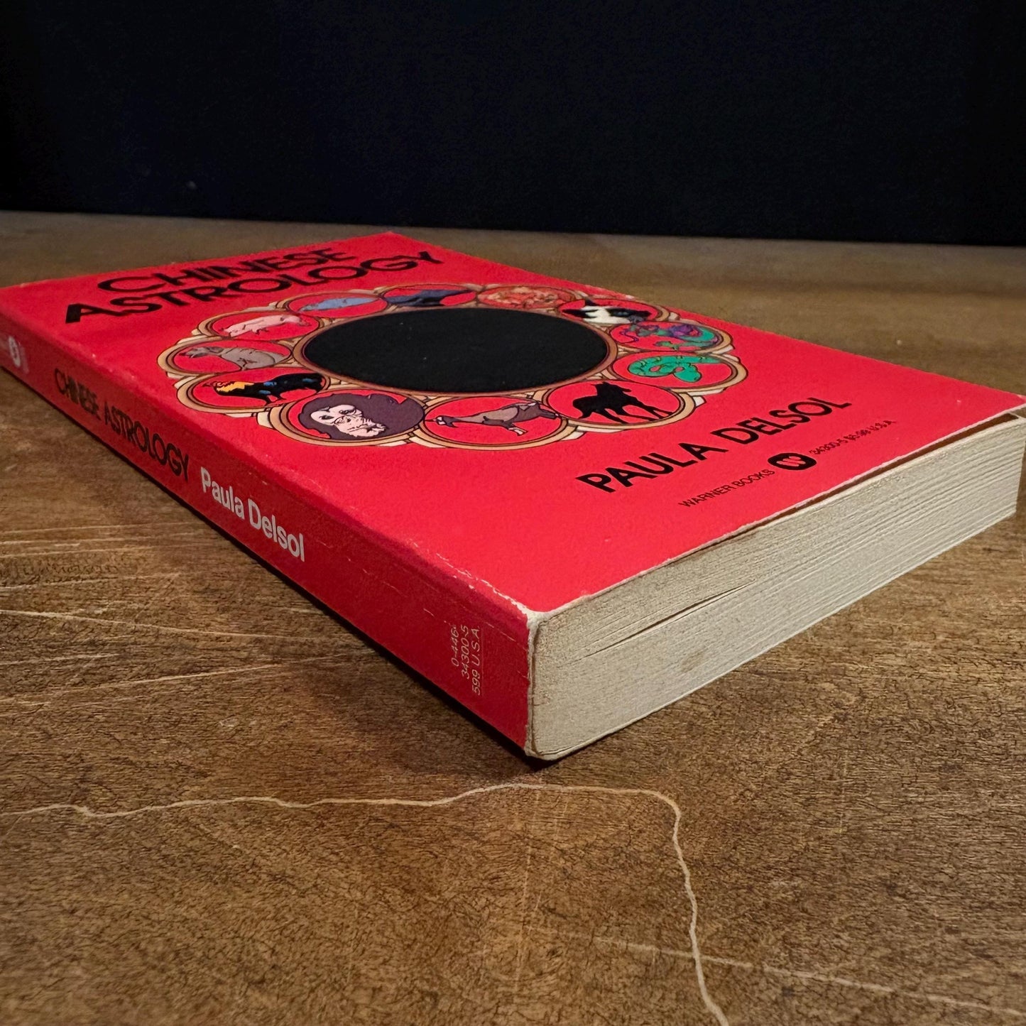Chinese Astrology / Paula Delsol (1980s) Vintage Paperback Book