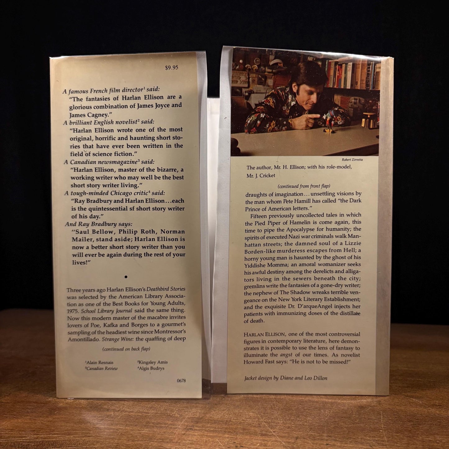 First Printing - Strange Wine: Fifteen New Stories from the Nightside of the World / Harlan Ellison (1978) Vintage Hardcover Book