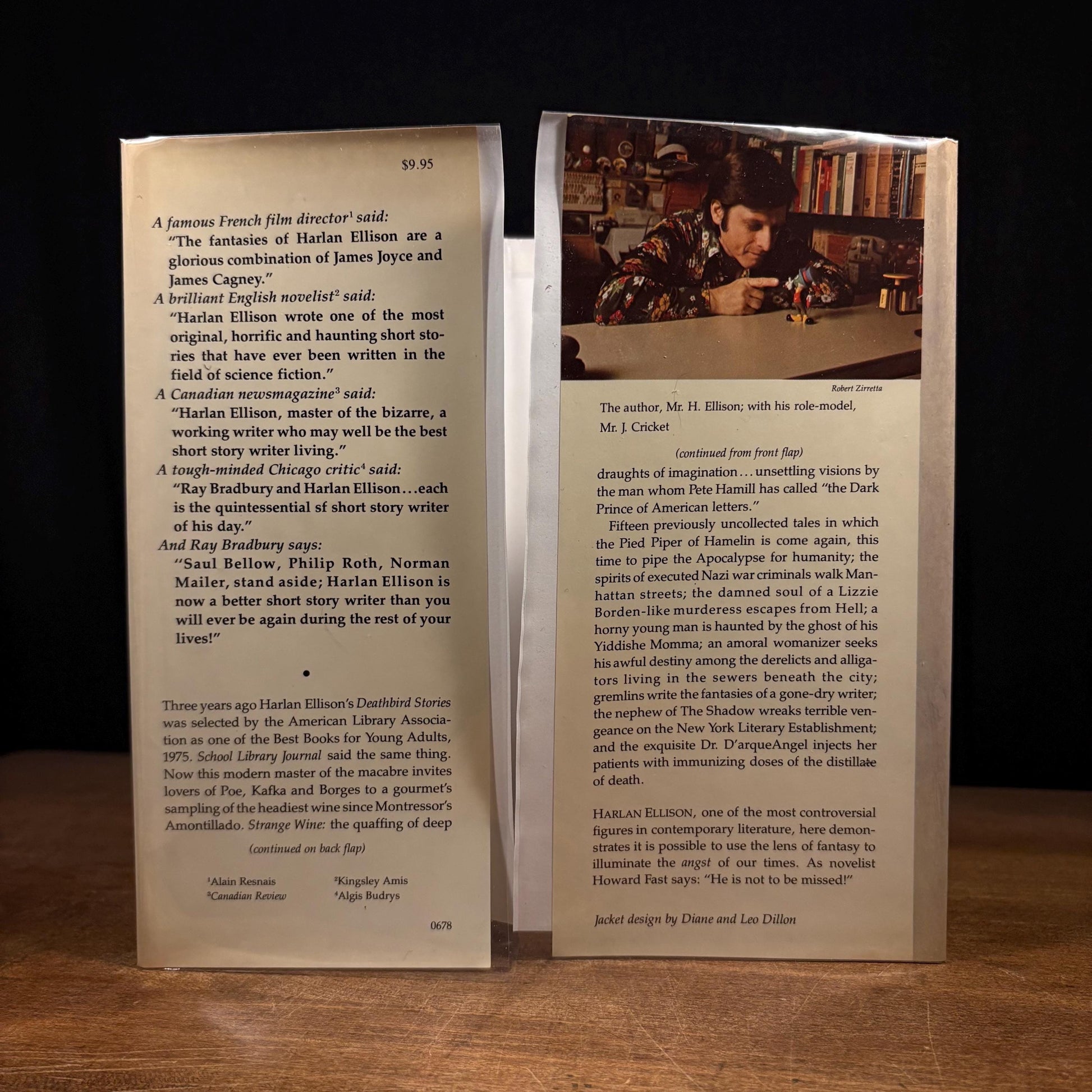 First Printing - Strange Wine: Fifteen New Stories from the Nightside of the World / Harlan Ellison (1978) Vintage Hardcover Book