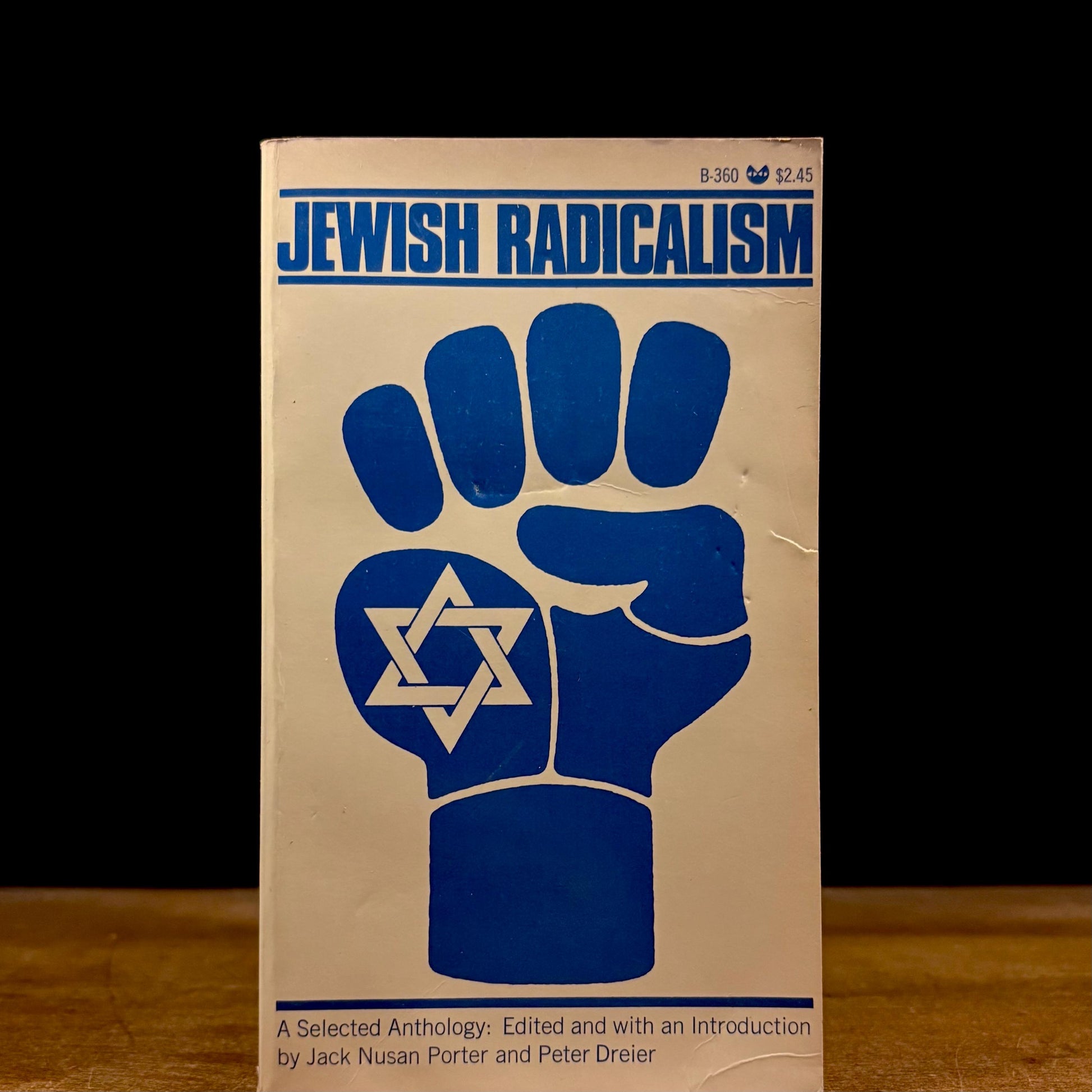 Jewish Radicalism: A Selected Anthology / Jack Nusan Porter and Peter Drier (1973) Vintage Paperback Book