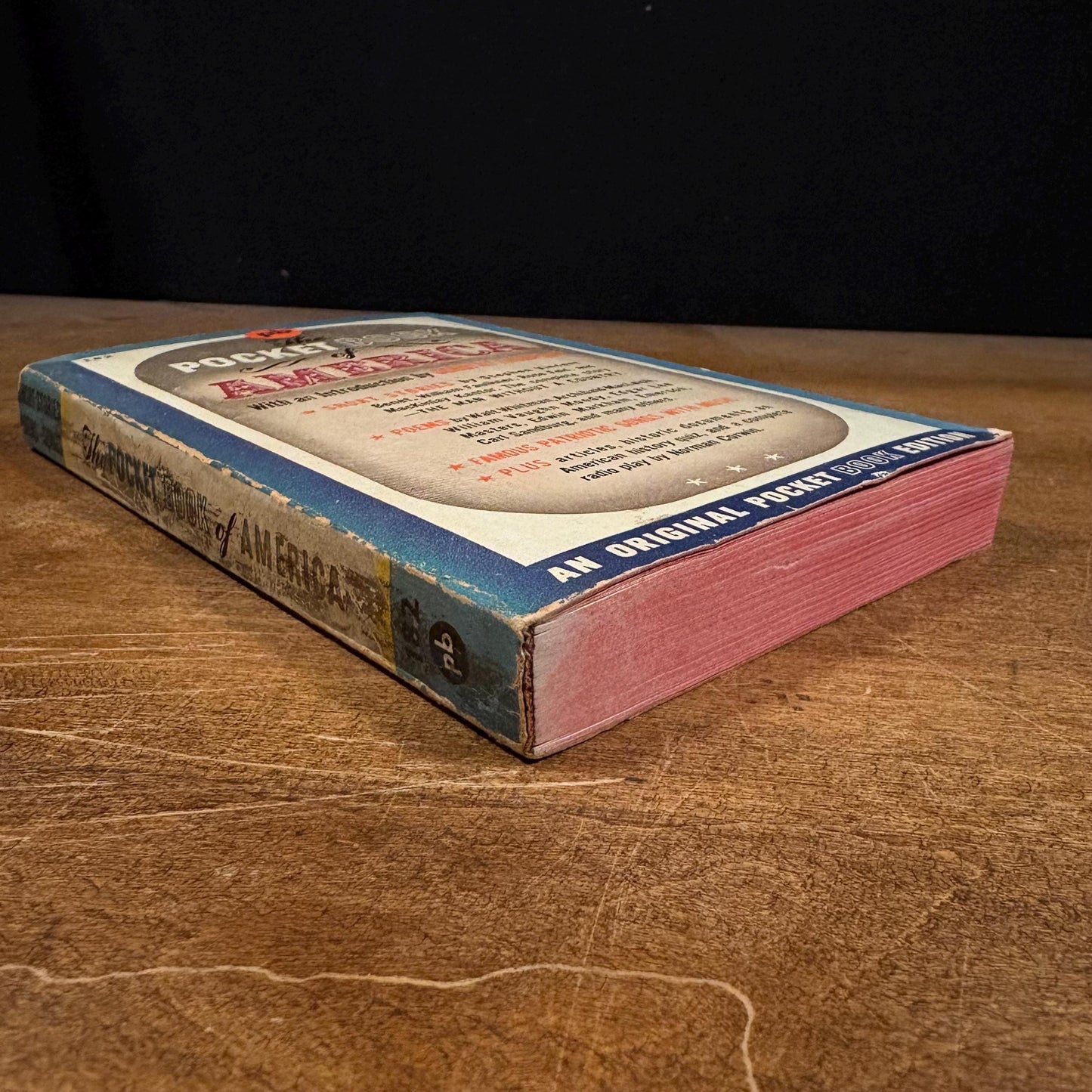 The Pocket Book of America / Dorothy Thompson (1942) Vintage Paperback Book