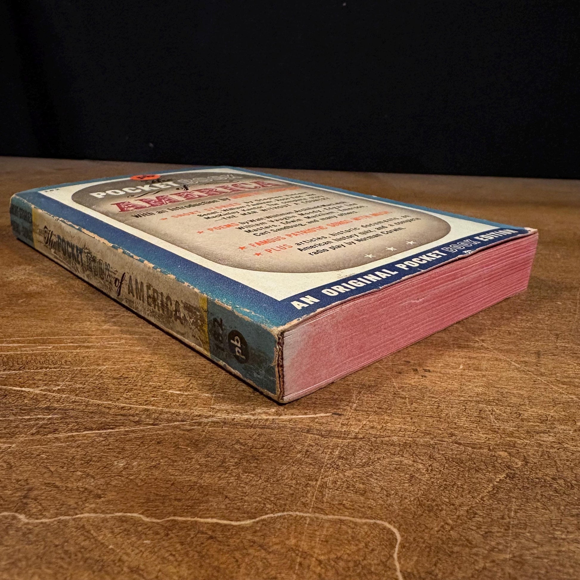 The Pocket Book of America / Dorothy Thompson (1942) Vintage Paperback Book