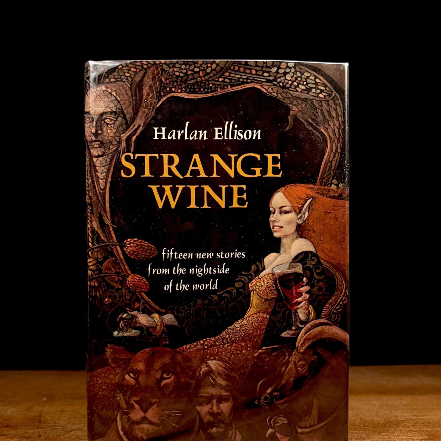First Printing - Strange Wine: Fifteen New Stories from the Nightside of the World / Harlan Ellison (1978) Vintage Hardcover Book