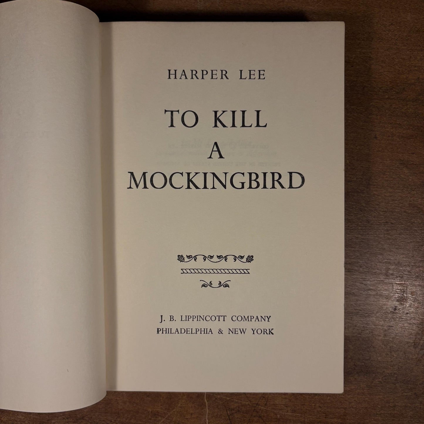 Seventh printing - To Kill a Mockingbird by Harper Lee (1960) Vintage Hardcover Book