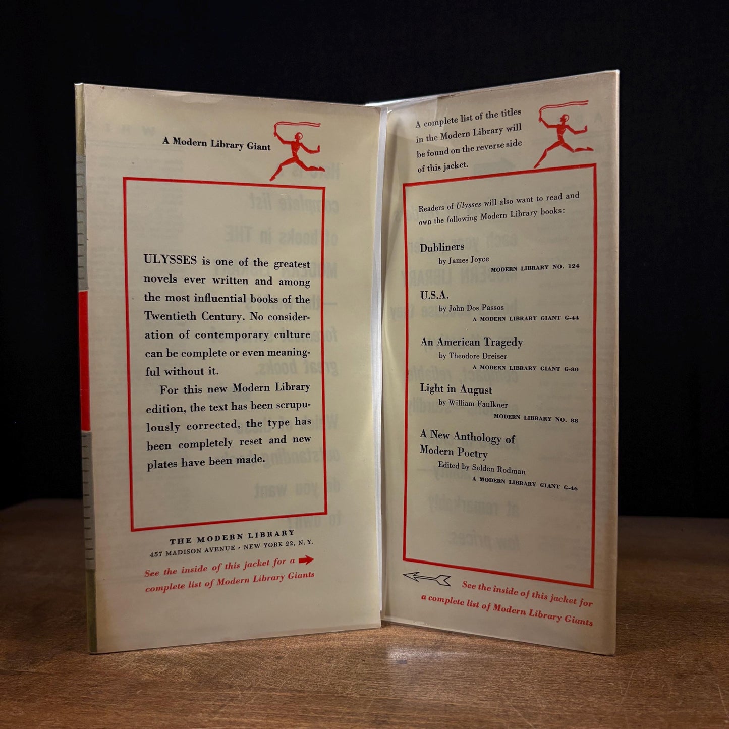 Modern Library - Ulysses by James Joyce (1961) Vintage Hardcover Book