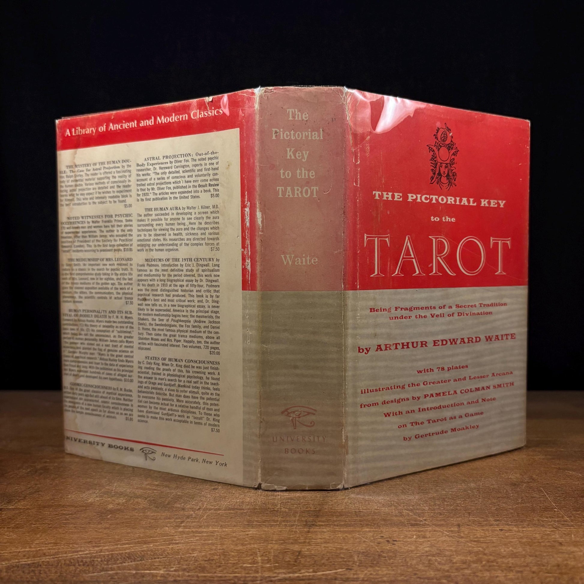 The Pictorial Key to the Tarot / Aurhor Edward Waite (1966) Vintage Hardcover Book