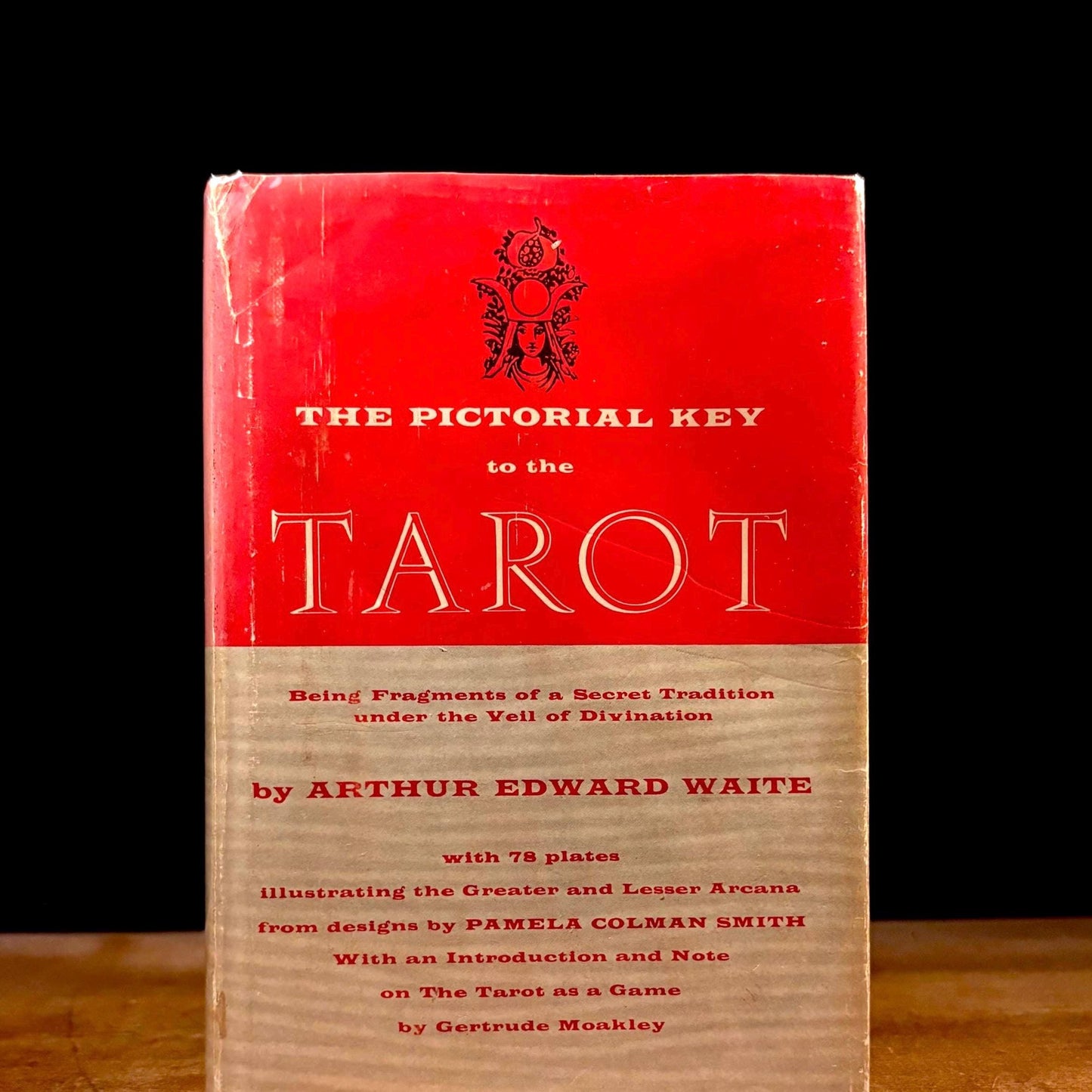 The Pictorial Key to the Tarot / Aurhor Edward Waite (1966) Vintage Hardcover Book