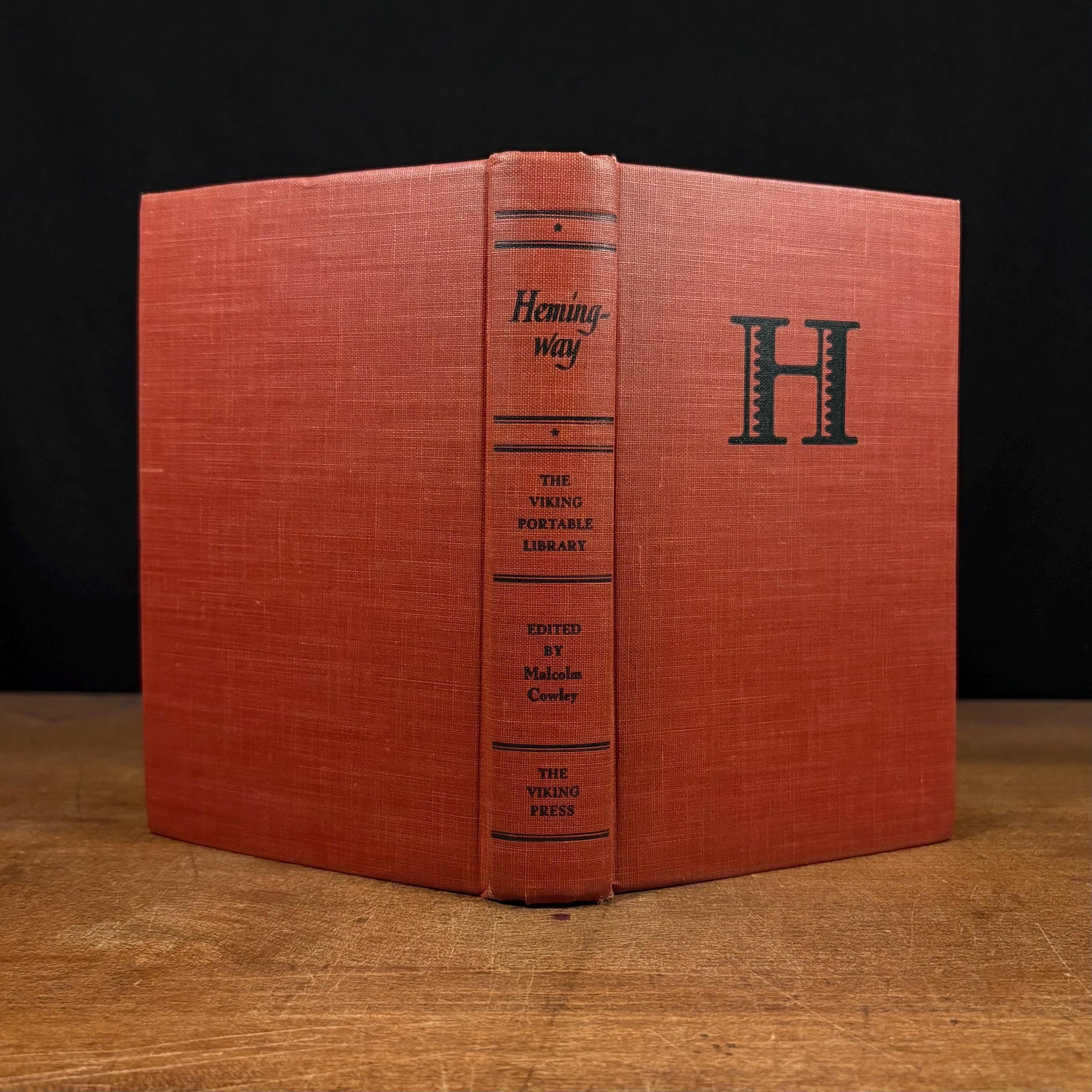 First Printing - The Viking Portable Library Hemingway / Malcolm Cowley (1944) Vintage Hardcover Book