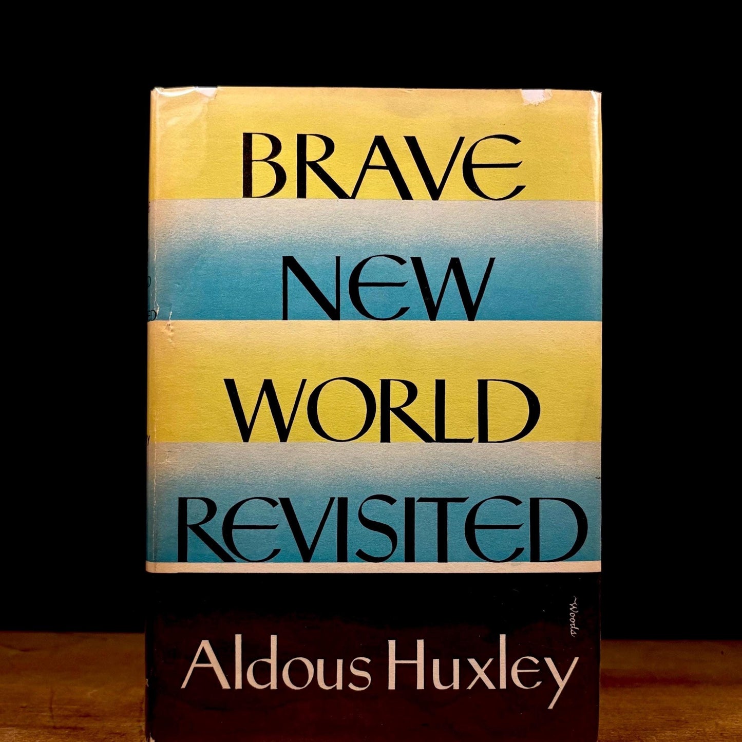 Early Printing - Brave New World Revisited / Aldous Huxley (1959) Vintage Hardcover Book