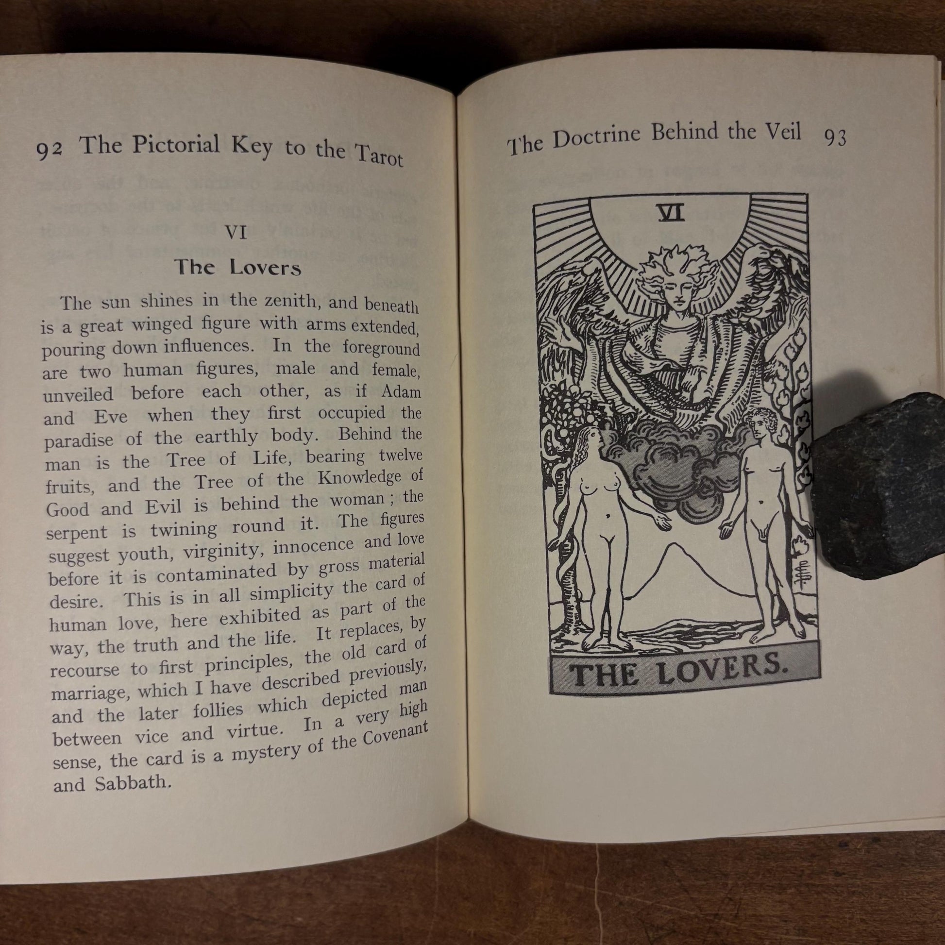 The Pictorial Key to the Tarot / Aurhor Edward Waite (1966) Vintage Hardcover Book