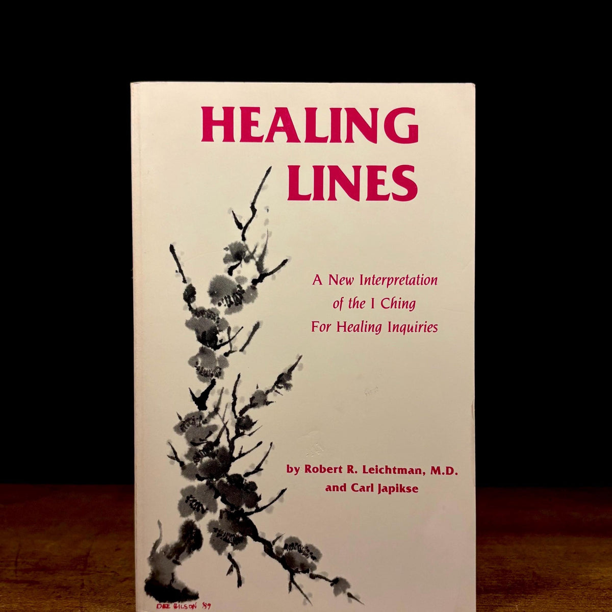 Healing Lines: A New Interpretation of the I Ching for Healing Inquiries / R. R. Leichtman and C. Japiske (1989) Vintage Paperback Book