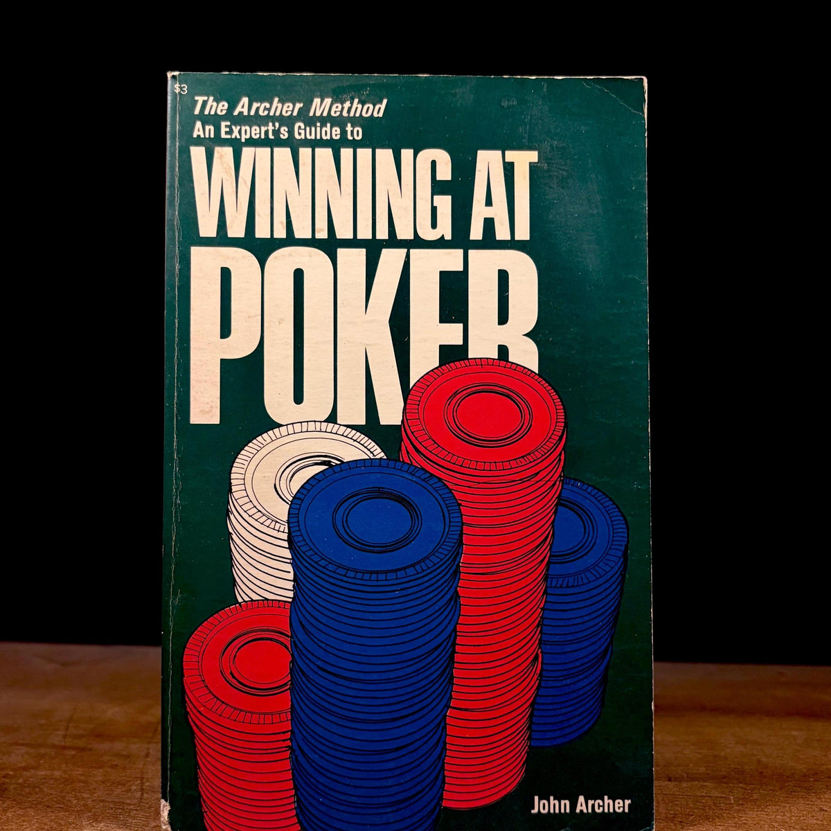 The Archer Method: An Expert's Guide to Winning at Poker / John Archer (1978) Vintage Paperback Book